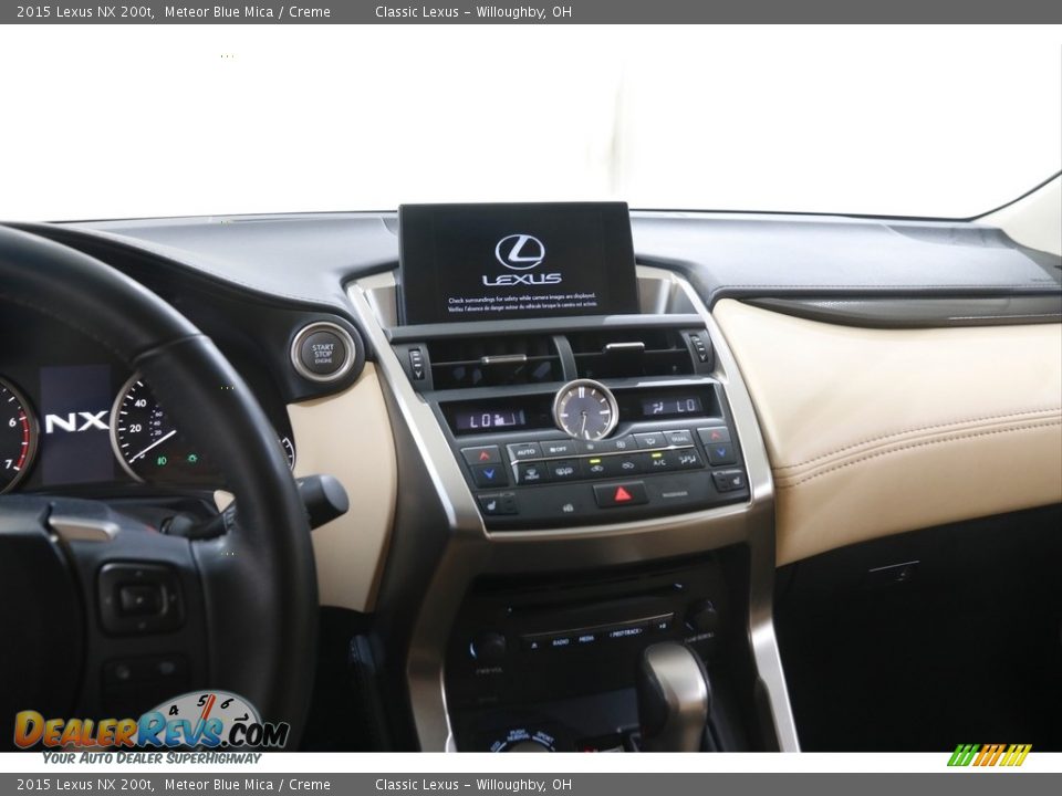 2015 Lexus NX 200t Meteor Blue Mica / Creme Photo #9