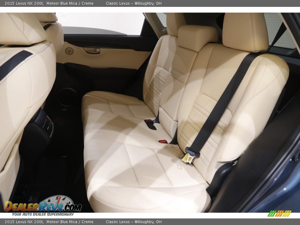 Rear Seat of 2015 Lexus NX 200t Photo #18