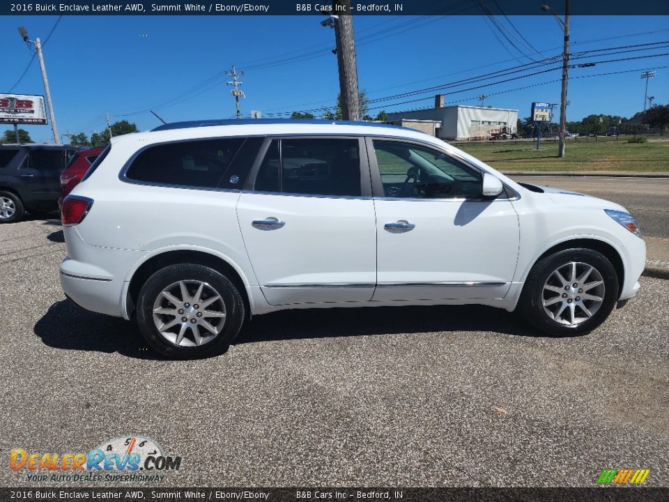 2016 Buick Enclave Leather AWD Summit White / Ebony/Ebony Photo #1