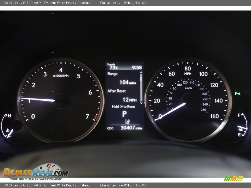 2019 Lexus IS 300 AWD Gauges Photo #8