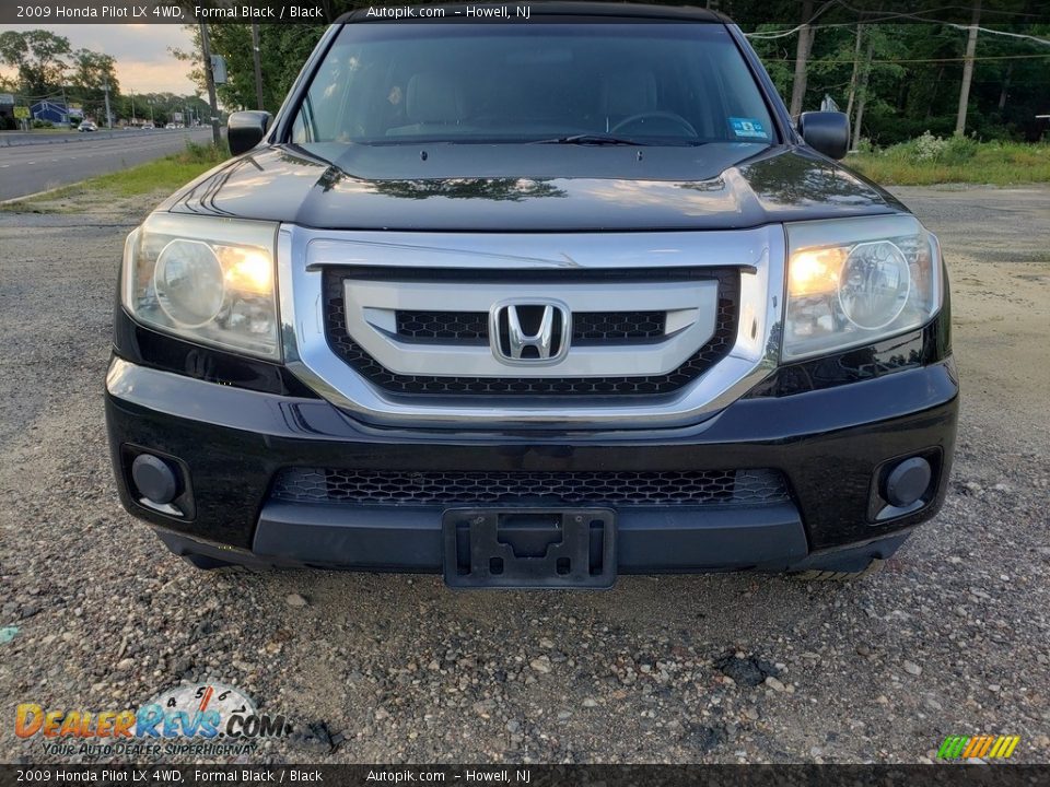2009 Honda Pilot LX 4WD Formal Black / Black Photo #2
