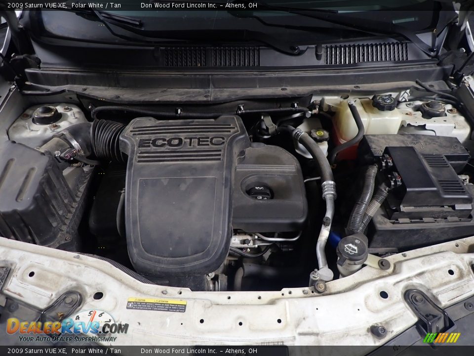2009 Saturn VUE XE Polar White / Tan Photo #6