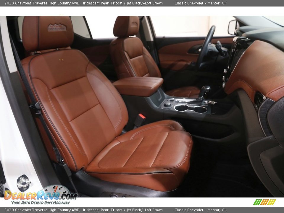 Front Seat of 2020 Chevrolet Traverse High Country AWD Photo #18