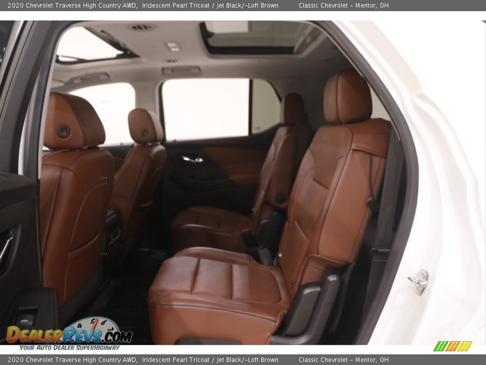 Rear Seat of 2020 Chevrolet Traverse High Country AWD Photo #21
