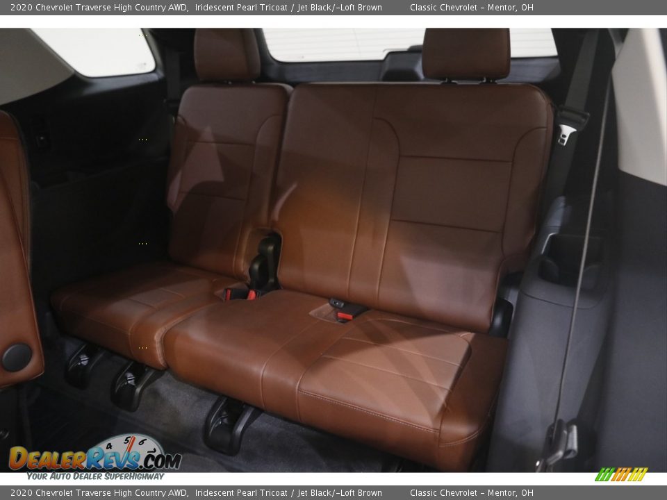 Rear Seat of 2020 Chevrolet Traverse High Country AWD Photo #22