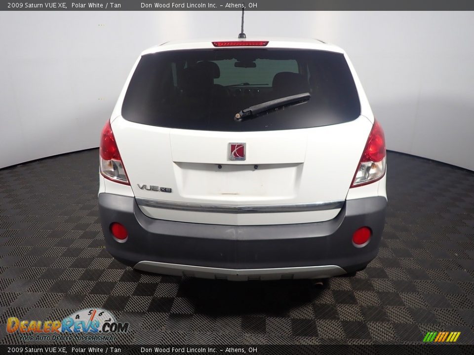 2009 Saturn VUE XE Polar White / Tan Photo #10
