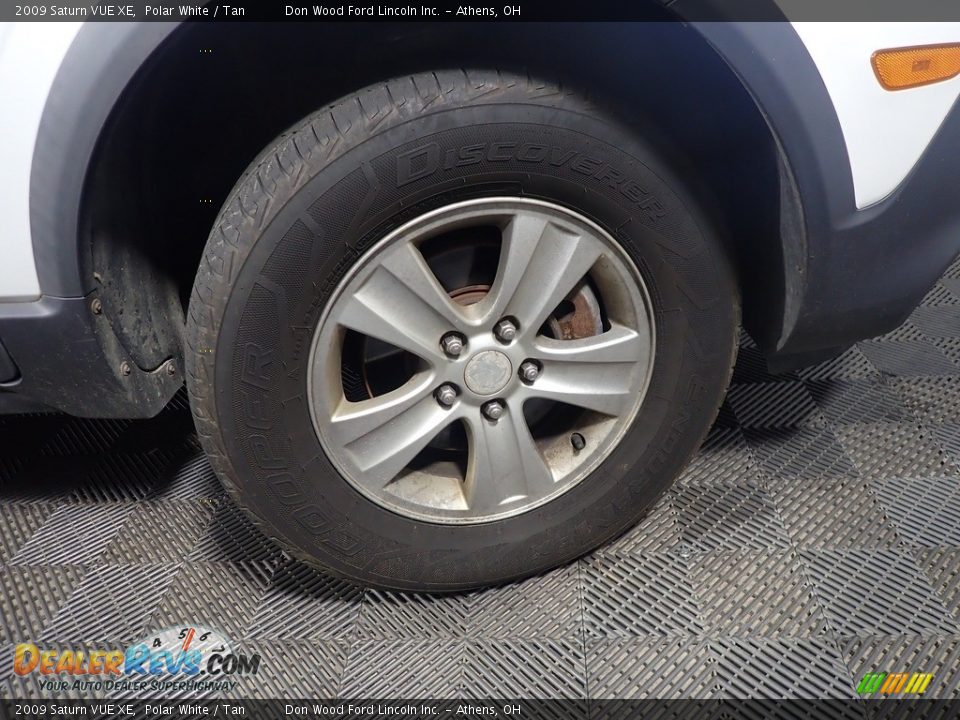 2009 Saturn VUE XE Polar White / Tan Photo #12