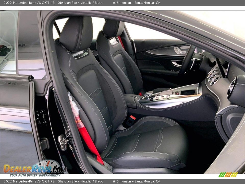 Black Interior - 2022 Mercedes-Benz AMG GT 43 Photo #5