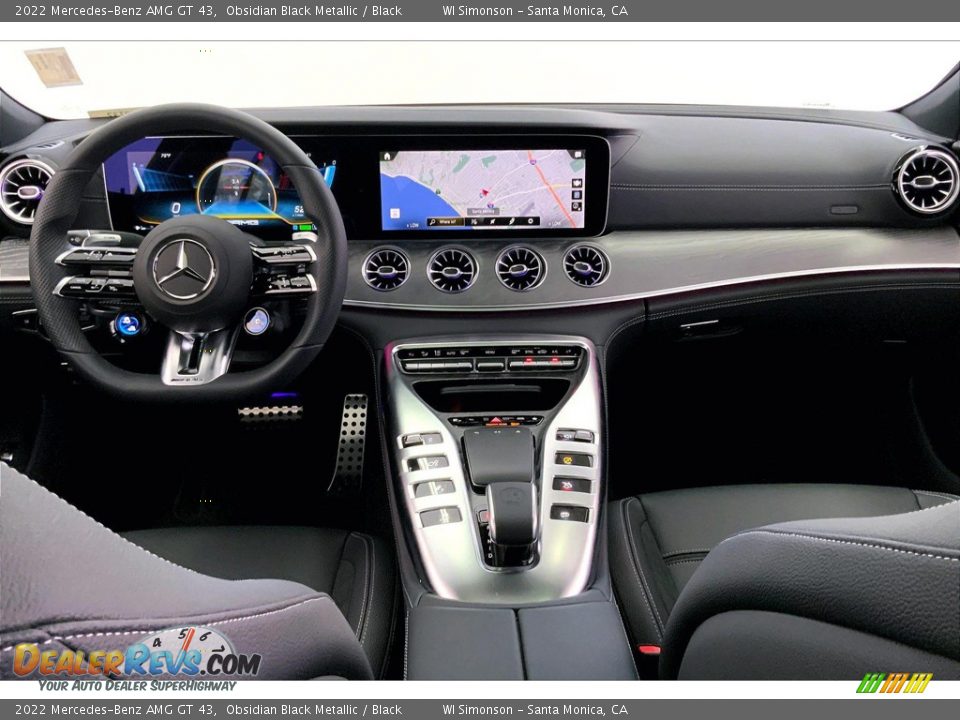 Dashboard of 2022 Mercedes-Benz AMG GT 43 Photo #6
