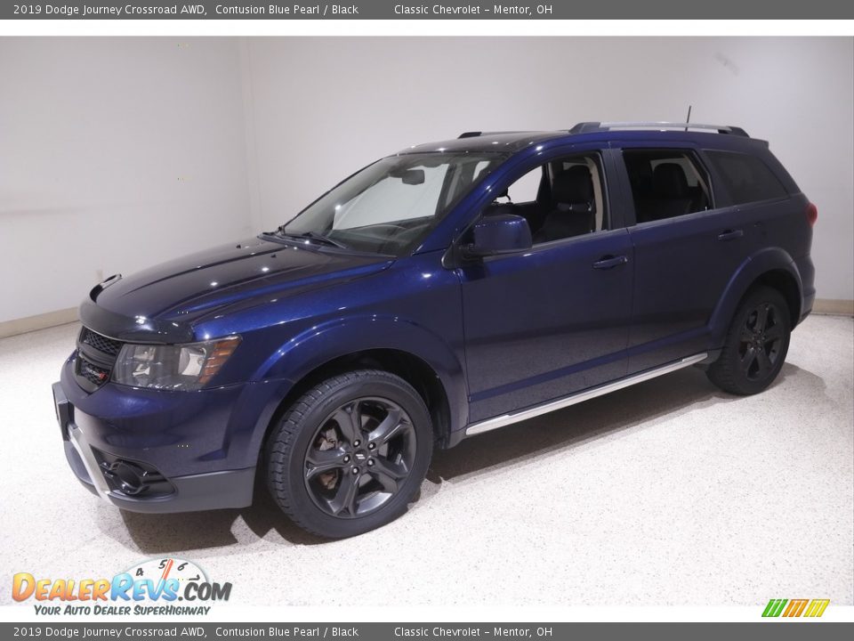 2019 Dodge Journey Crossroad AWD Contusion Blue Pearl / Black Photo #3