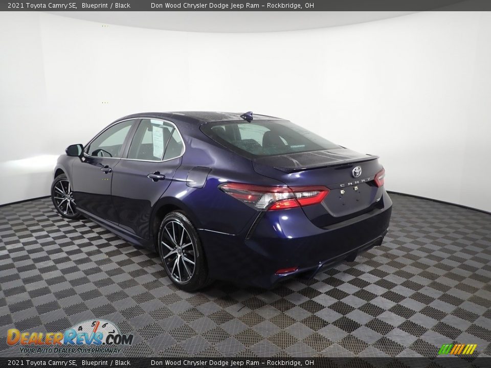2021 Toyota Camry SE Blueprint / Black Photo #8