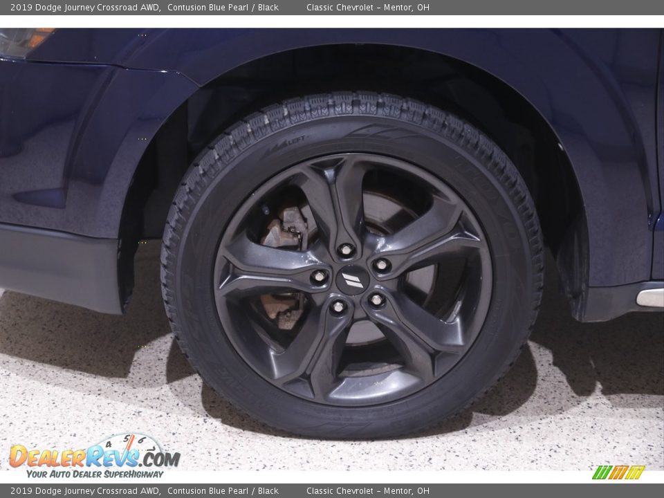 2019 Dodge Journey Crossroad AWD Contusion Blue Pearl / Black Photo #22