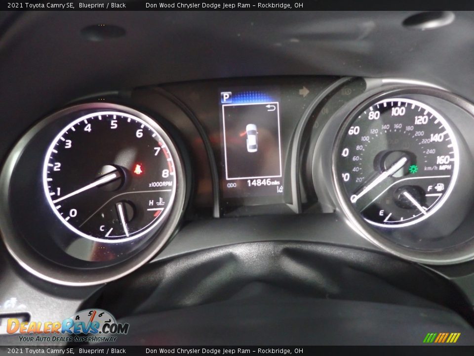 2021 Toyota Camry SE Blueprint / Black Photo #20