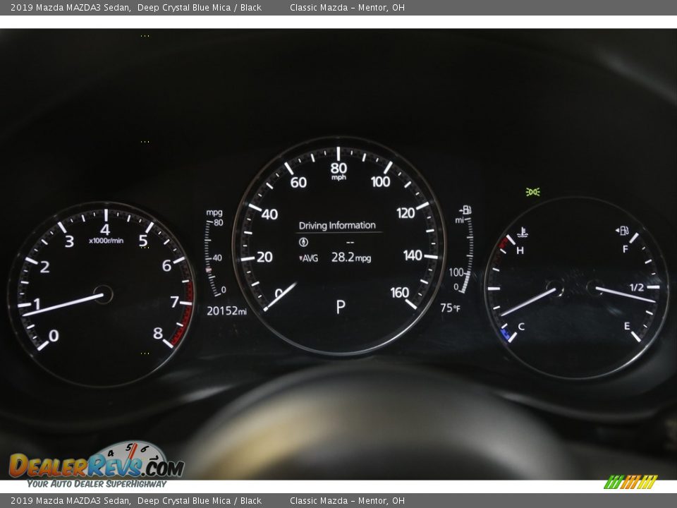 2019 Mazda MAZDA3 Sedan Gauges Photo #8