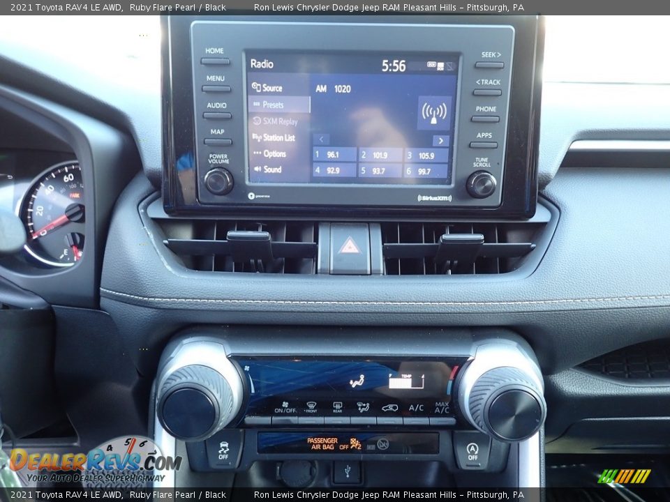 Controls of 2021 Toyota RAV4 LE AWD Photo #19