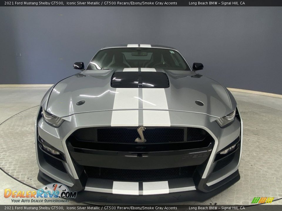 Iconic Silver Metallic 2021 Ford Mustang Shelby GT500 Photo #2