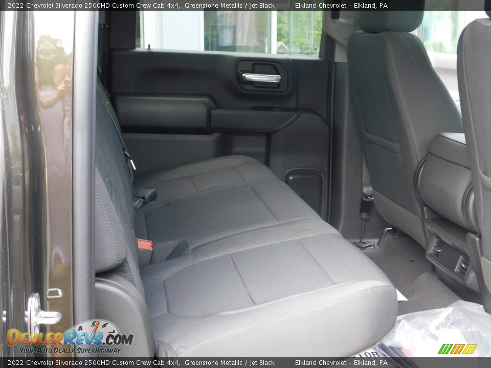 2022 Chevrolet Silverado 2500HD Custom Crew Cab 4x4 Greenstone Metallic / Jet Black Photo #21