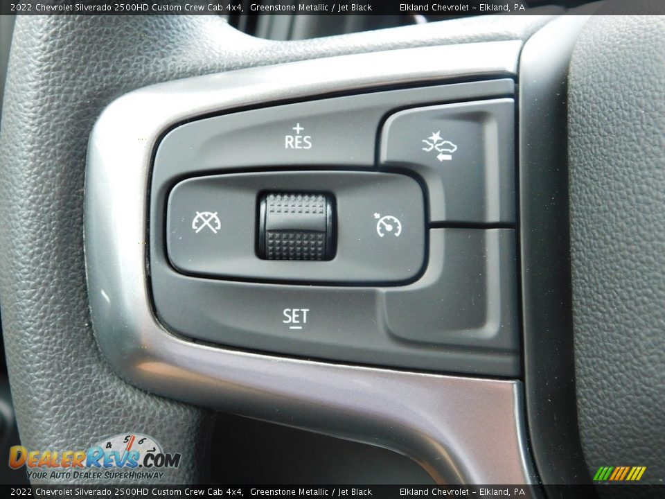 2022 Chevrolet Silverado 2500HD Custom Crew Cab 4x4 Steering Wheel Photo #26