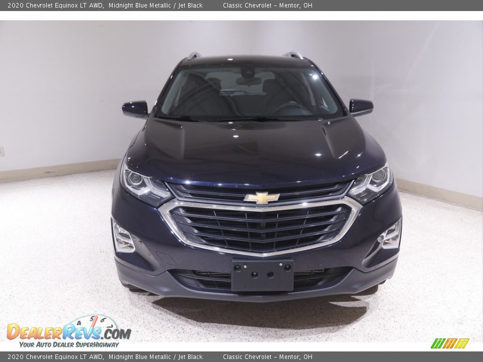 2020 Chevrolet Equinox LT AWD Midnight Blue Metallic / Jet Black Photo #2