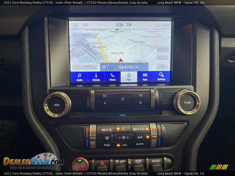 Navigation of 2021 Ford Mustang Shelby GT500 Photo #23