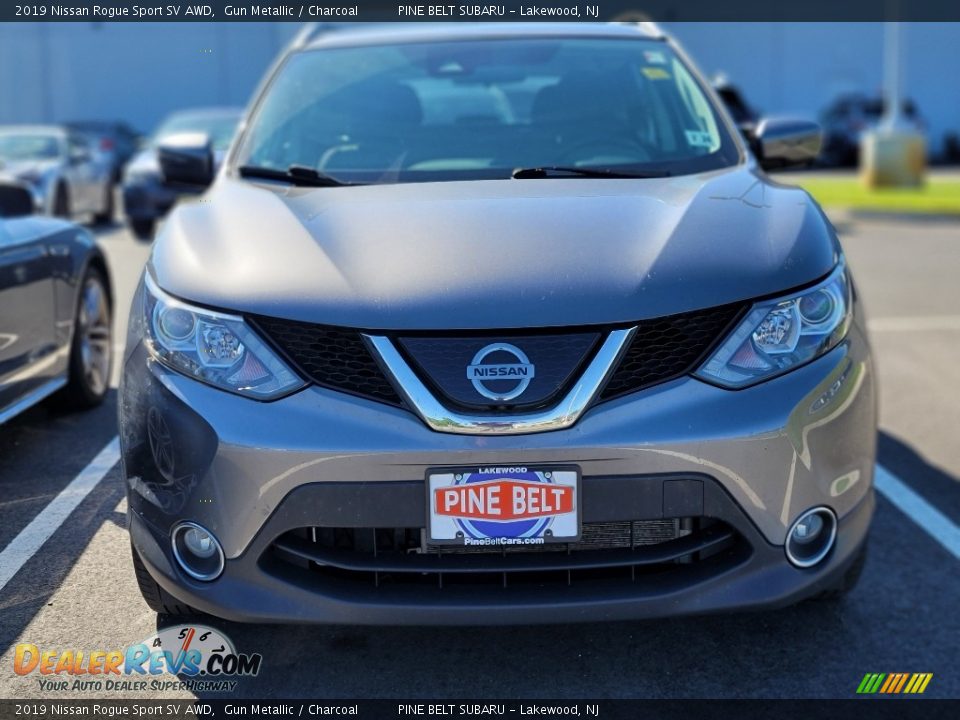 2019 Nissan Rogue Sport SV AWD Gun Metallic / Charcoal Photo #2