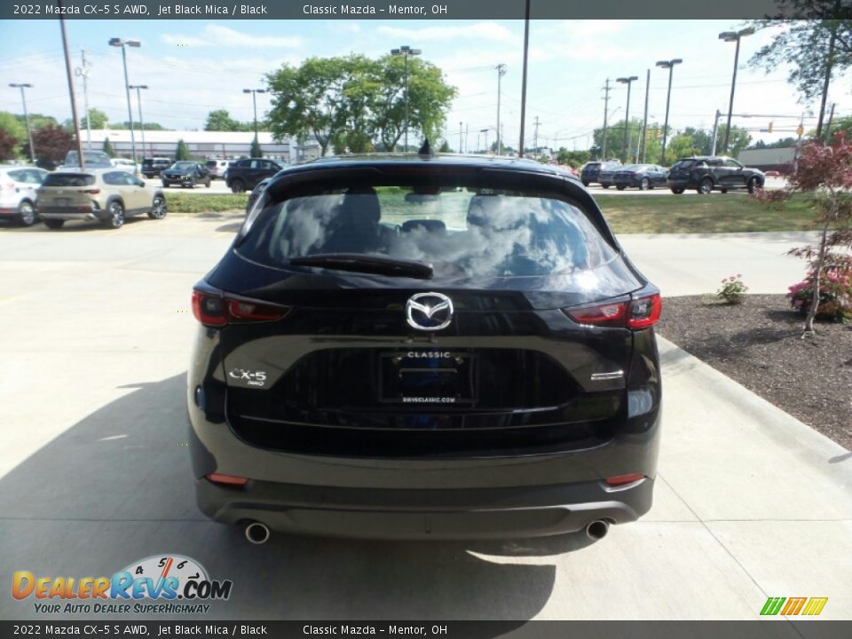 2022 Mazda CX-5 S AWD Jet Black Mica / Black Photo #5