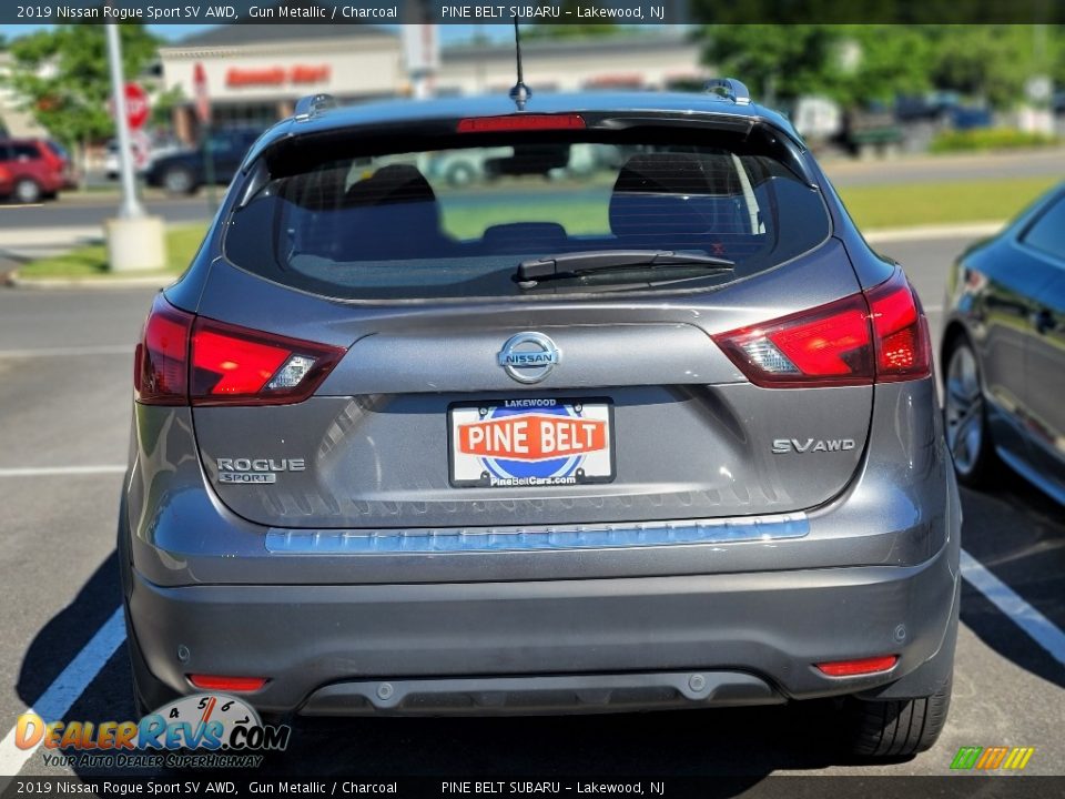 2019 Nissan Rogue Sport SV AWD Gun Metallic / Charcoal Photo #5