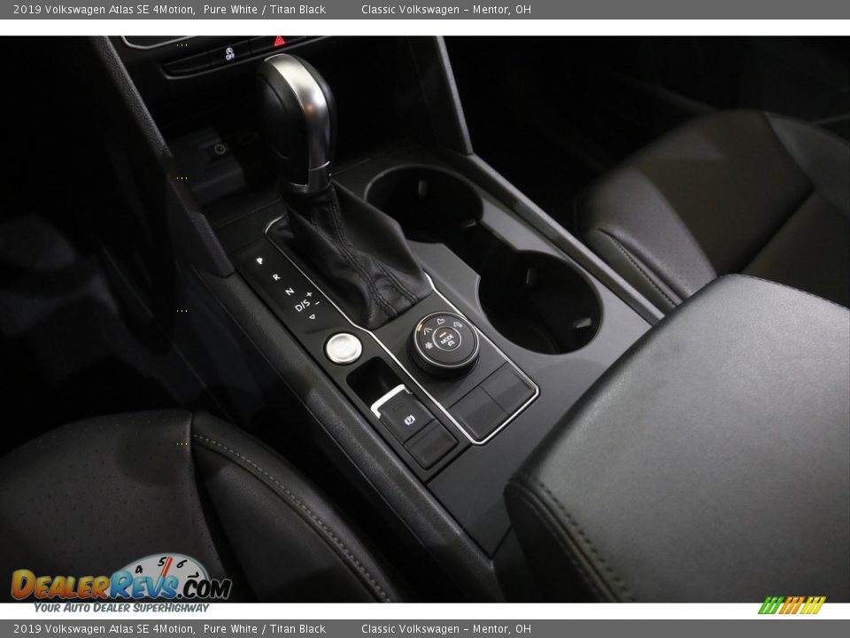2019 Volkswagen Atlas SE 4Motion Pure White / Titan Black Photo #14
