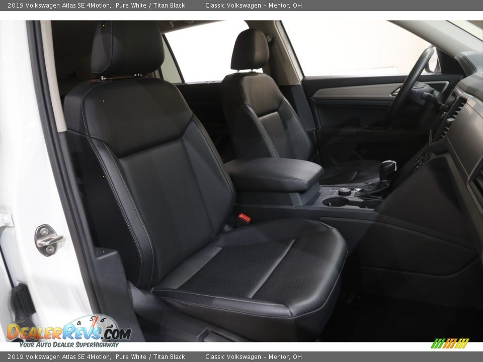 2019 Volkswagen Atlas SE 4Motion Pure White / Titan Black Photo #15