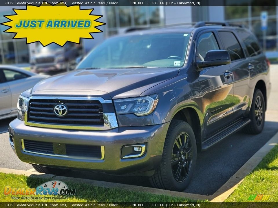 2019 Toyota Sequoia TRD Sport 4x4 Toasted Walnut Pearl / Black Photo #1