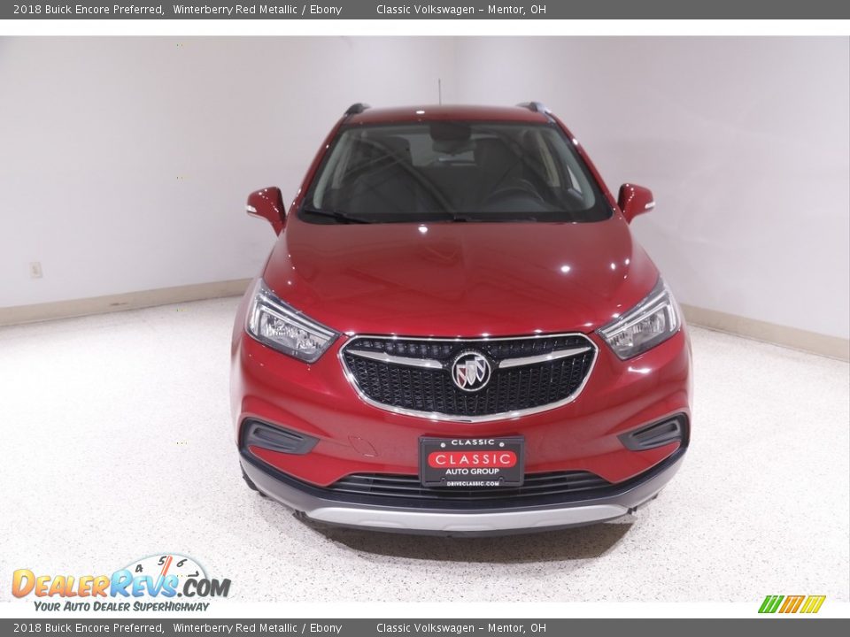 2018 Buick Encore Preferred Winterberry Red Metallic / Ebony Photo #2