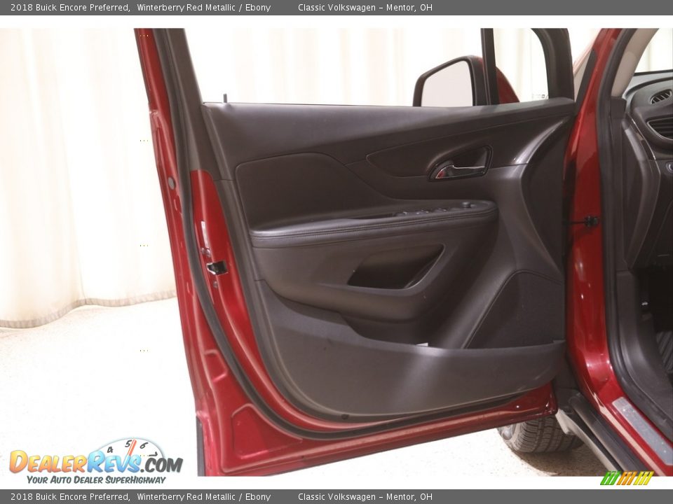 2018 Buick Encore Preferred Winterberry Red Metallic / Ebony Photo #4