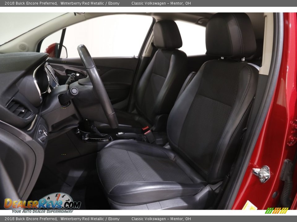 2018 Buick Encore Preferred Winterberry Red Metallic / Ebony Photo #5
