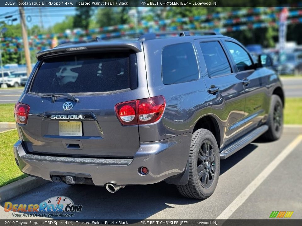 2019 Toyota Sequoia TRD Sport 4x4 Toasted Walnut Pearl / Black Photo #8