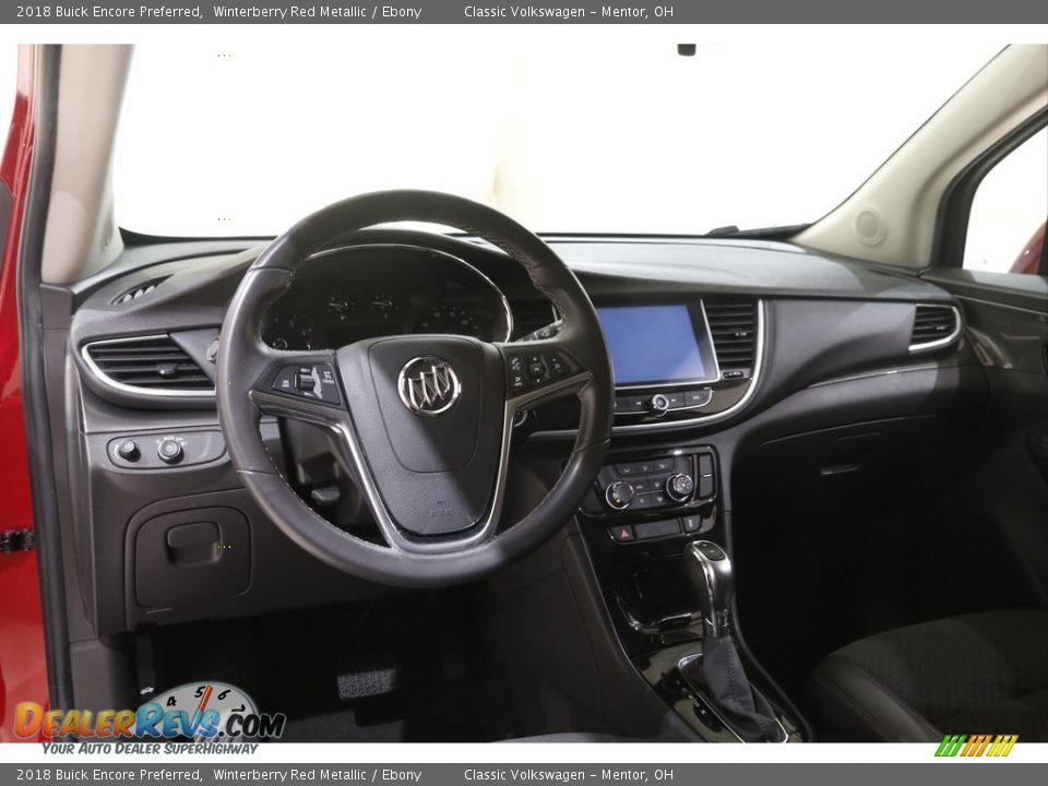 2018 Buick Encore Preferred Winterberry Red Metallic / Ebony Photo #6