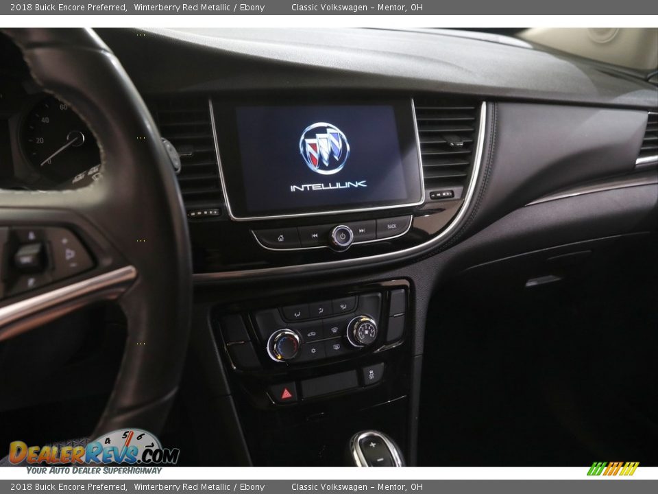 2018 Buick Encore Preferred Winterberry Red Metallic / Ebony Photo #9