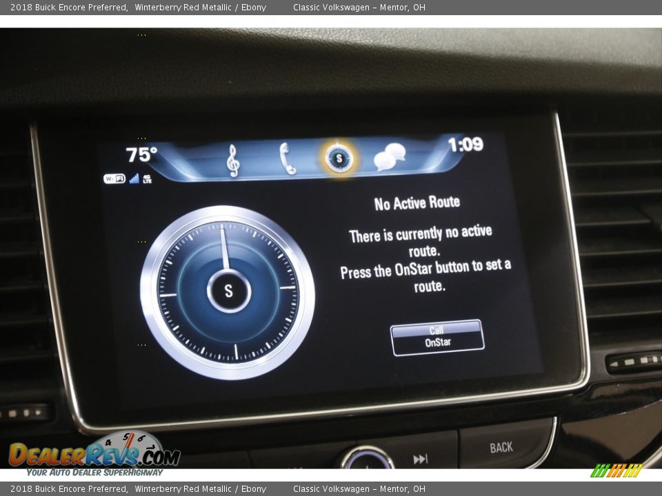 2018 Buick Encore Preferred Winterberry Red Metallic / Ebony Photo #12