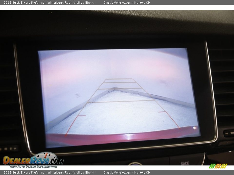 2018 Buick Encore Preferred Winterberry Red Metallic / Ebony Photo #13