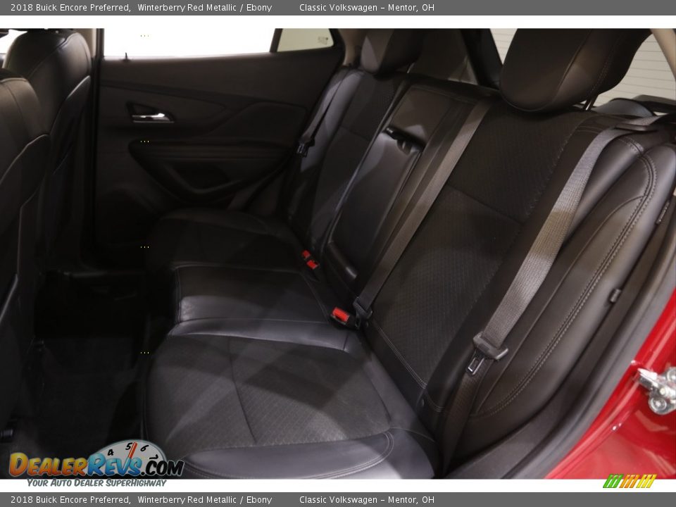 2018 Buick Encore Preferred Winterberry Red Metallic / Ebony Photo #17
