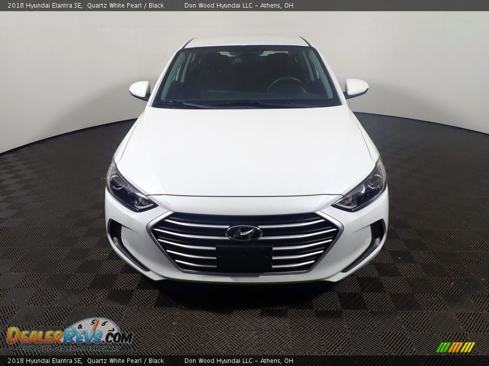 2018 Hyundai Elantra SE Quartz White Pearl / Black Photo #4