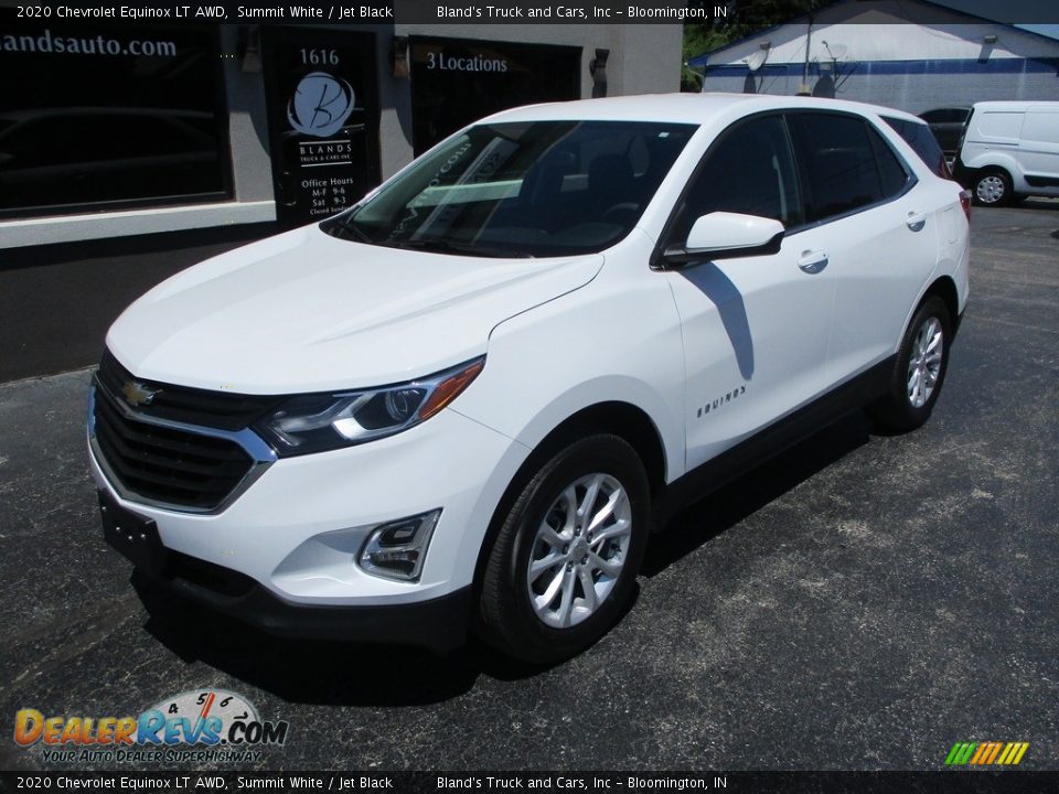 2020 Chevrolet Equinox LT AWD Summit White / Jet Black Photo #2