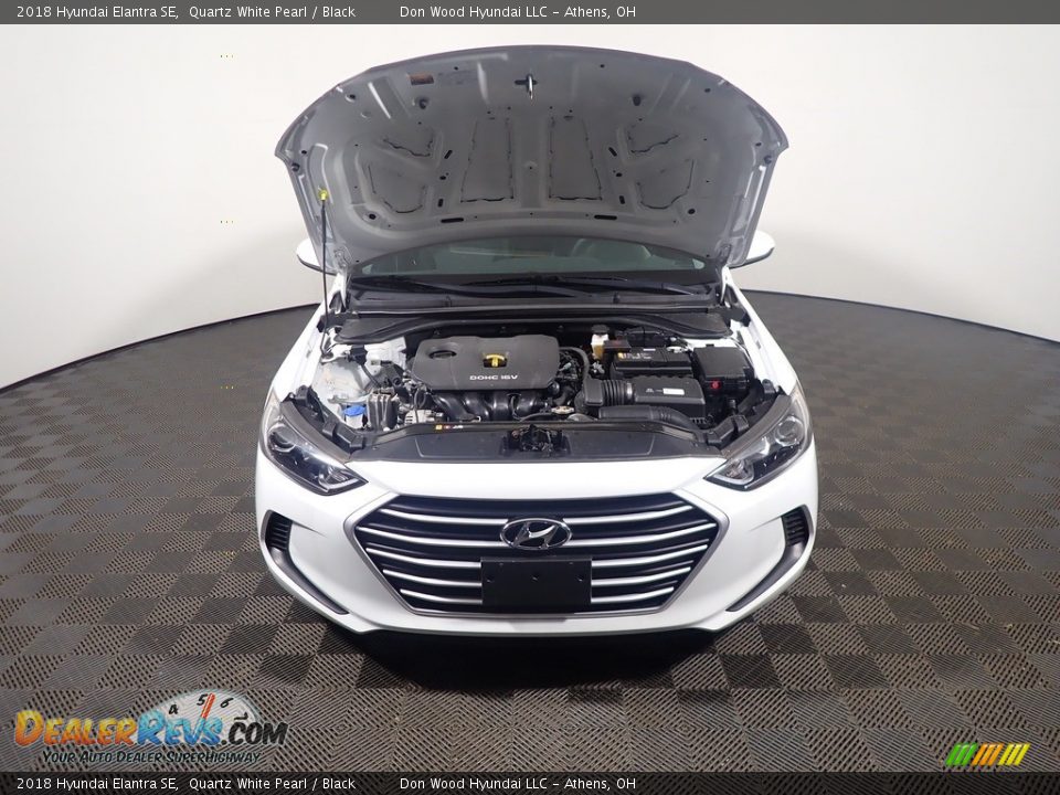 2018 Hyundai Elantra SE Quartz White Pearl / Black Photo #5