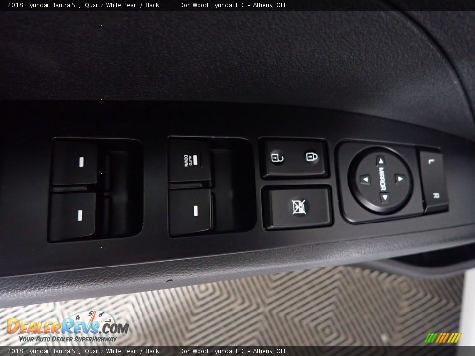 2018 Hyundai Elantra SE Quartz White Pearl / Black Photo #20