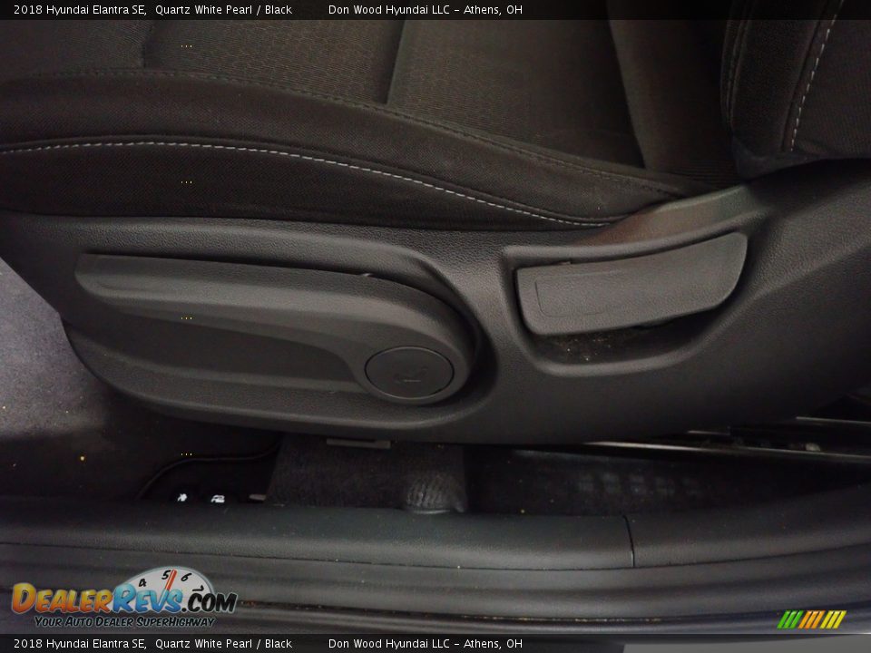 2018 Hyundai Elantra SE Quartz White Pearl / Black Photo #22