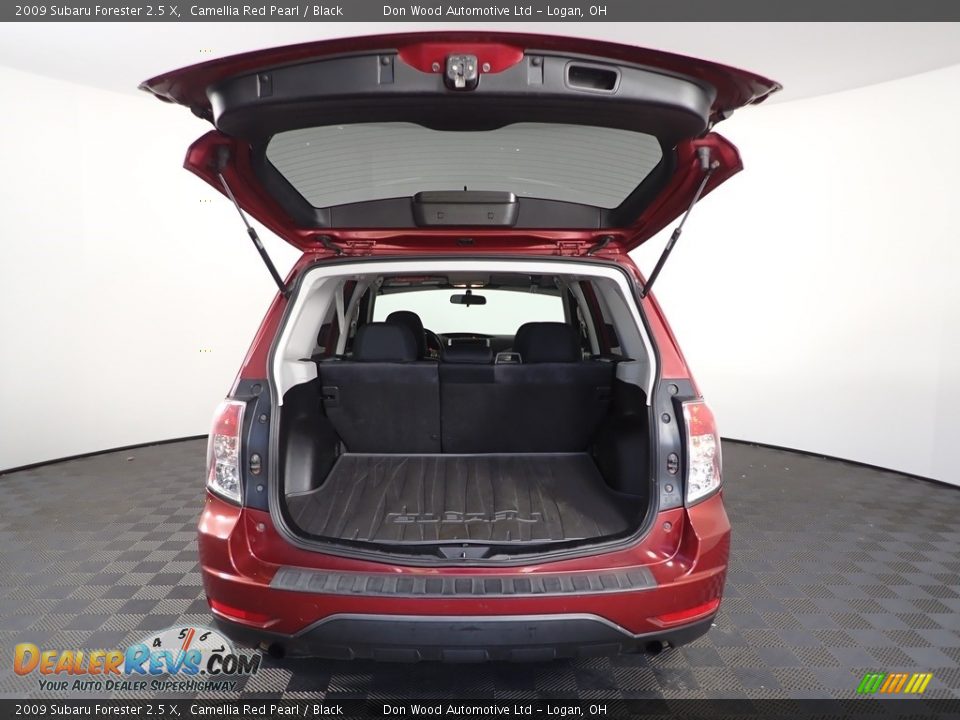 2009 Subaru Forester 2.5 X Camellia Red Pearl / Black Photo #7