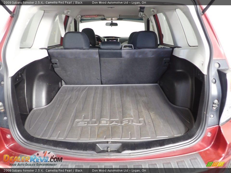 2009 Subaru Forester 2.5 X Camellia Red Pearl / Black Photo #8