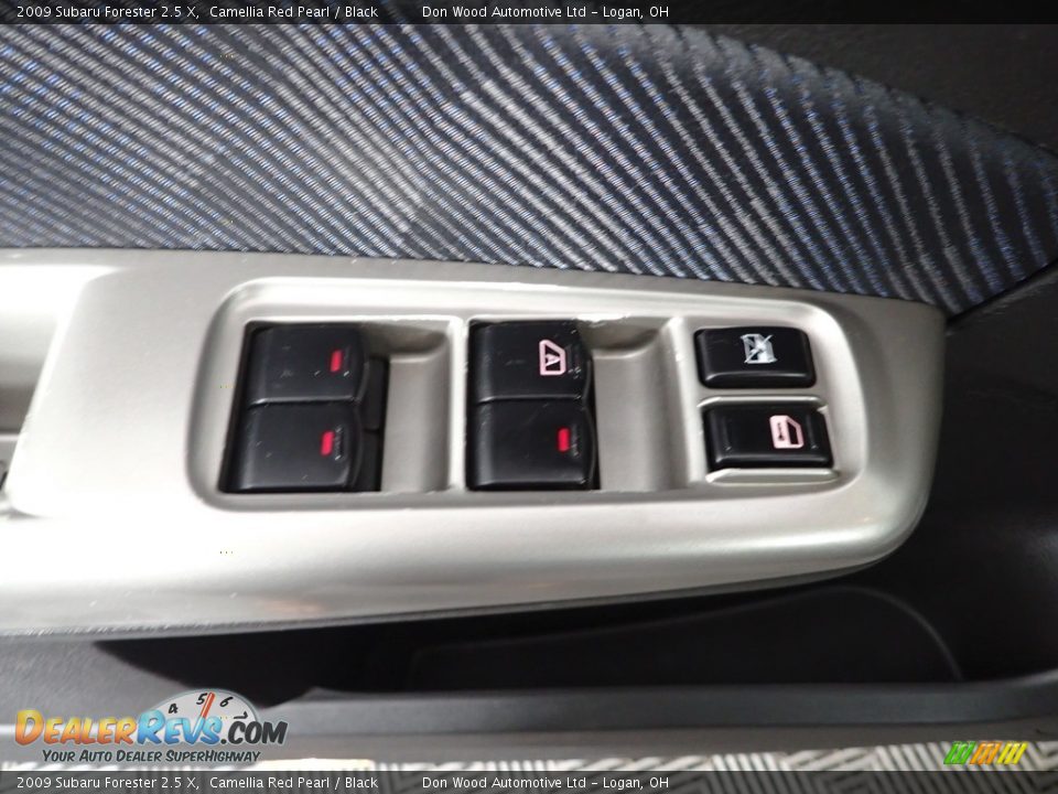 2009 Subaru Forester 2.5 X Camellia Red Pearl / Black Photo #11
