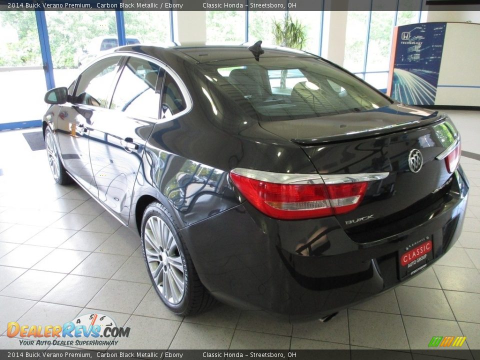 2014 Buick Verano Premium Carbon Black Metallic / Ebony Photo #9