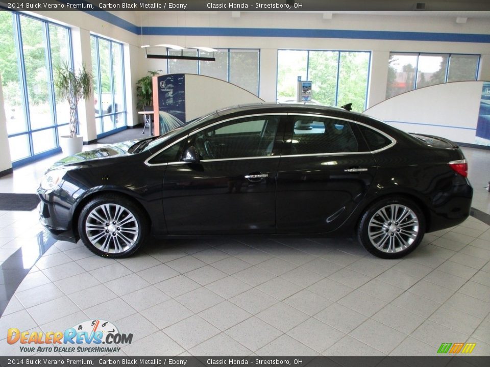 Carbon Black Metallic 2014 Buick Verano Premium Photo #10