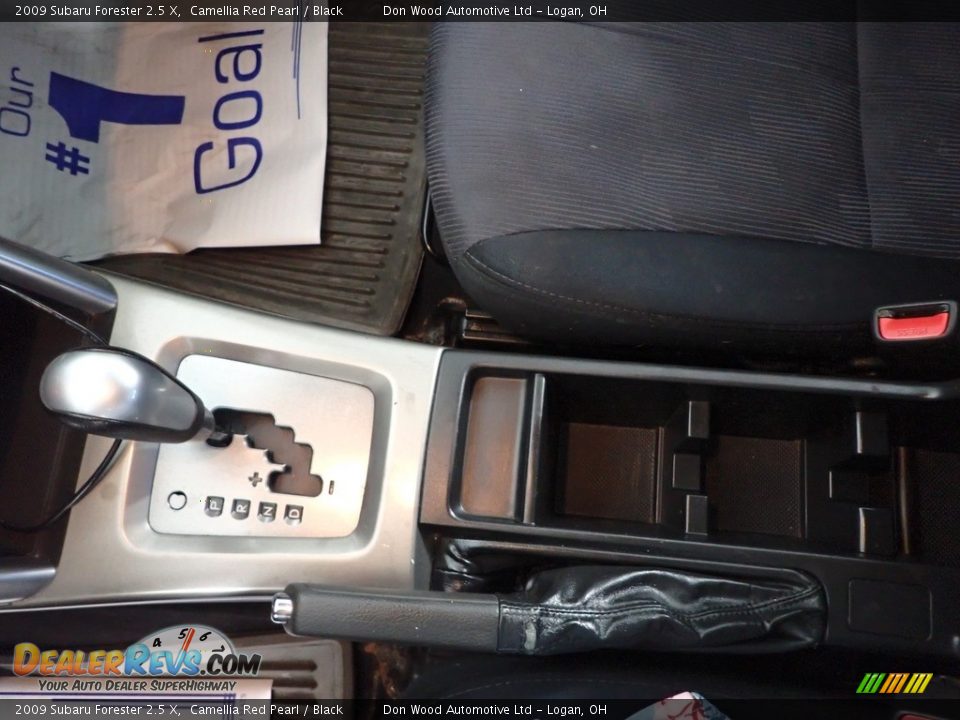 2009 Subaru Forester 2.5 X Camellia Red Pearl / Black Photo #18